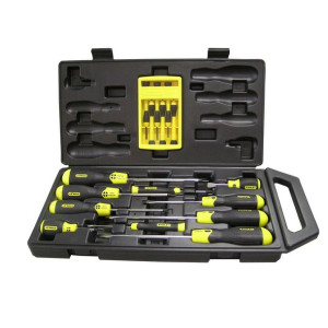 Wkrętaki CUSHION GRIP Zestaw 10szt (Pł+Ph) STANLEY