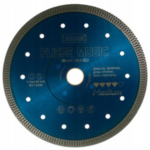 Tarcza Fliese Music 230 25,4/22,23 Mm Adiam