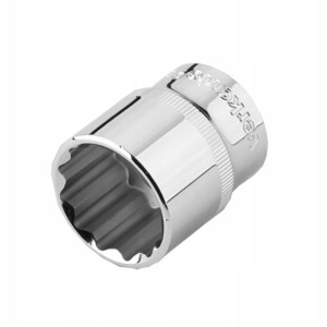 Klucz nasadowy 1/2" dwunastokątny 22mm VERKAT
