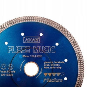 Tarcza Flies Music 180 Mm 25,4 / 22,23 Mm Adiam