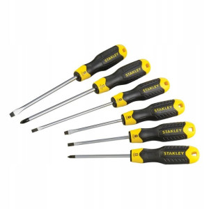 Wkrętaki CUSHION GRIP Zestaw 6szt (SL+PH) STANLEY
