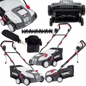 Aerator Elektryczny Wertykulator 1800w Sce180 Nac