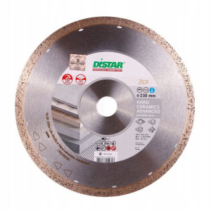 Tarcza diamentowa ciągła 230x1,6x10x25,4 Hard cera