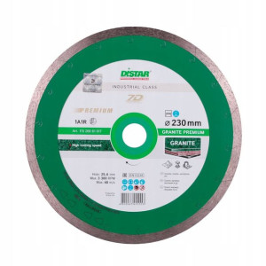 Tarcza diamentowa tnąca 1A1R 230mm GRANITE PREMIUM