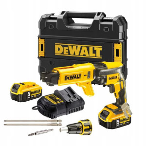 Wkrętarka do płyt G-K 18V XR 2x5,0Ah DeWALT