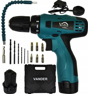 Wiertarko Wkrętarka 12v 2x1,5ah Bwa512 Vander