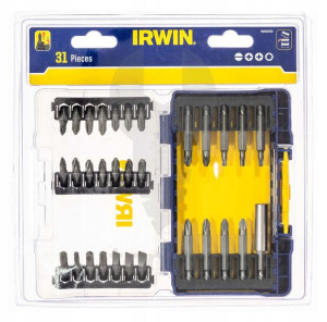 Zestaw Bitów Końcówek I Uchwytów 31el Irwin