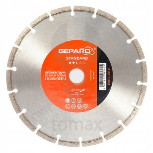 Tarcza diamentowa segmentowa 230 mm STANDARD GEPAR