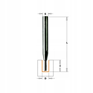 Frez prosty / 712.030.11 CMT
