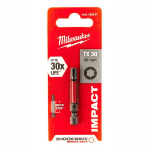 Bit Schockwave Torx Tx 30 50mm Milwaukee