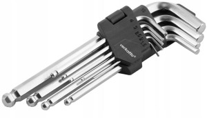 Komplet Kluczy Imbusowych 1.5-10.0mm 9szt Verkatto