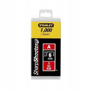 Zszywka A 6mm/1/4" LD 1,000szt Typ A 5/53/530