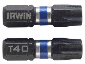 GROTY BITY Torx T40 x 25mm 2 szt IRWIN Impact Pro