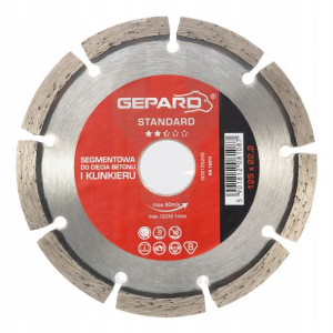 Tarcza diamentowa segmentowa 125 STANDARD GEPARD