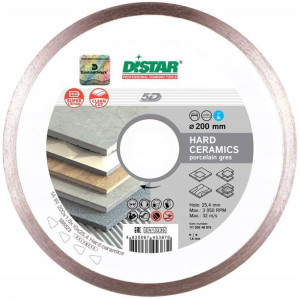 Tarcza Diamentowa 200mm Gres Na Mokro Distar