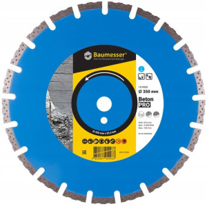 Tarcza Diamentowa Beton Pro 350mm Baumesser Distar