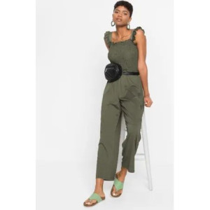 Bonprix Khaki Oliwkowe Krótkie Spodenki Męskie Bermudy Bojówki 48-50 909419