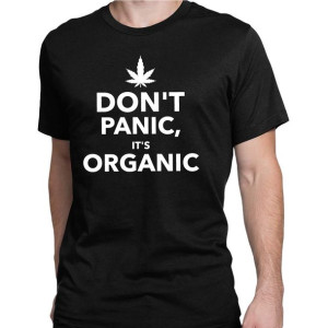 Koszulka męska DON'T PANIC, IT'S ORGANIC