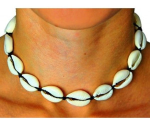 Naszyjnik choker z muszli muszelki MUSZLE SEASHELL