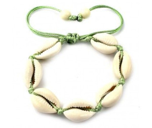 Bransoletka Muszle Muszelki Boho Seashell Lato