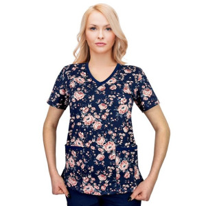 Bluza medyczna 100% bawełna elastyczna W4 roz. 4XL
