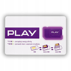 Starter Play Internet Na Kartę 165 Gb Lte Prepaid