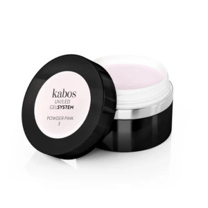 Kabos Luxury Gloss UV Gel Żel 3 - Powder Pink - 30ml