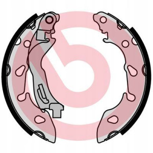 S 24 553 BREMBO Zestaw szczęk hamulcowych