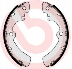 S 79 503 BREMBO Zestaw szczęk hamulcowych