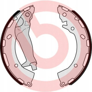 S 30 525 BREMBO Zestaw szczęk hamulcowych