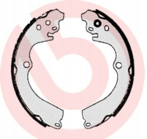 S 78 505 BREMBO Zestaw szczęk hamulcowych