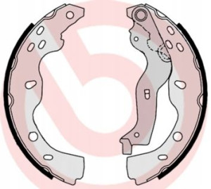 S 23 532 BREMBO Zestaw szczęk hamulcowych