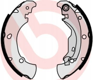 S 23 519 BREMBO Zestaw szczęk hamulcowych