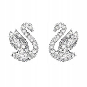 SWAROVSKI - Kolczyki Iconic Swan XXS RHS