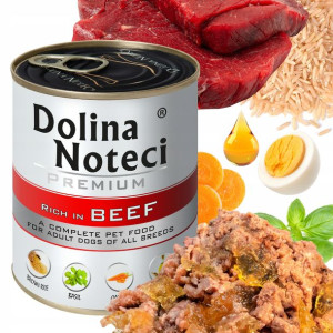 Dolina Noteci Premium Karma Dla Psa Wołowina 800g