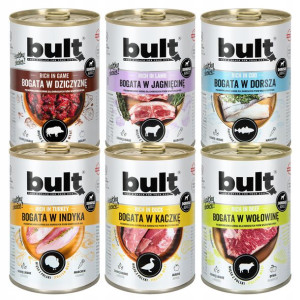 Bult Premium Mokra Karma Dla Psa Mix Smaków 6x400g