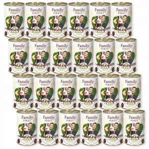 Family First Mokra Karma Dla Psa Dziczyzna 24x400g