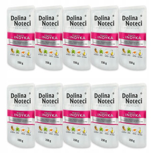 Dolina Noteci Karma Dla Psa Saszetka Indyk 10x150g
