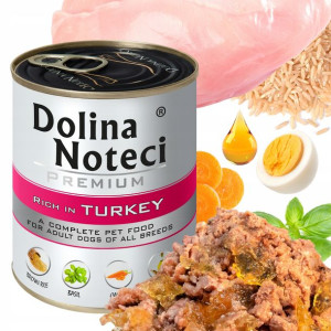 Dolina Noteci Premium Mokra Karma Psa Indyk 800g