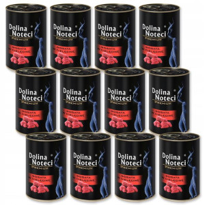 Dolina Noteci Mokra Karma Kota Cielęcina 12x400g