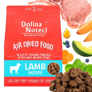 Dolina Noteci Suszona Karma Dla Psa Jagnięcina 1kg