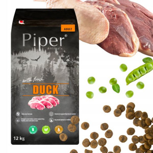 Dolina Noteci Piper Sucha Karma Psa Kaczka 12kg
