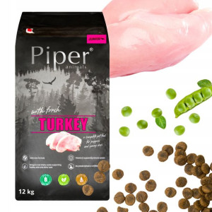 Dolina Noteci Piper Junior Sucha Karma Indyk 12kg