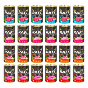 Rafi Cat Mokra Karma Dla Kota Mix Smaków 24x400g