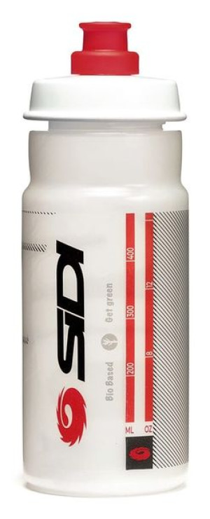 Bidon SIDI BIO 550 ml biało(przezroczysty)/czerwony
