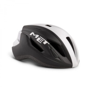 Kask STRALE L czarno-biały matowy