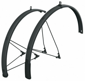 Błotniki BLUEMELS STYLE 27,5"-29", 75 mm czarne