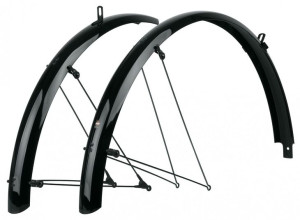 Błotniki BLUEMELS BASIC 28", 55 mm czarny