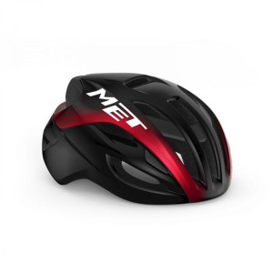 Kask RIVALE II MIPS L czarno-czerwony matowy / połysk