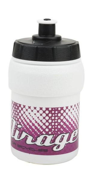 Bidon AUTHOR MIRAGE różowo-biały pojemność 350ml